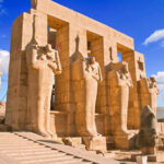 great view of the magnificent ramesseum temple161686630