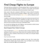 How to Find Cheap Flight Tickets to France?