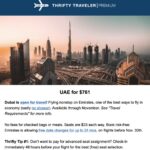 Best Available Flight Offers to Dubai for You!